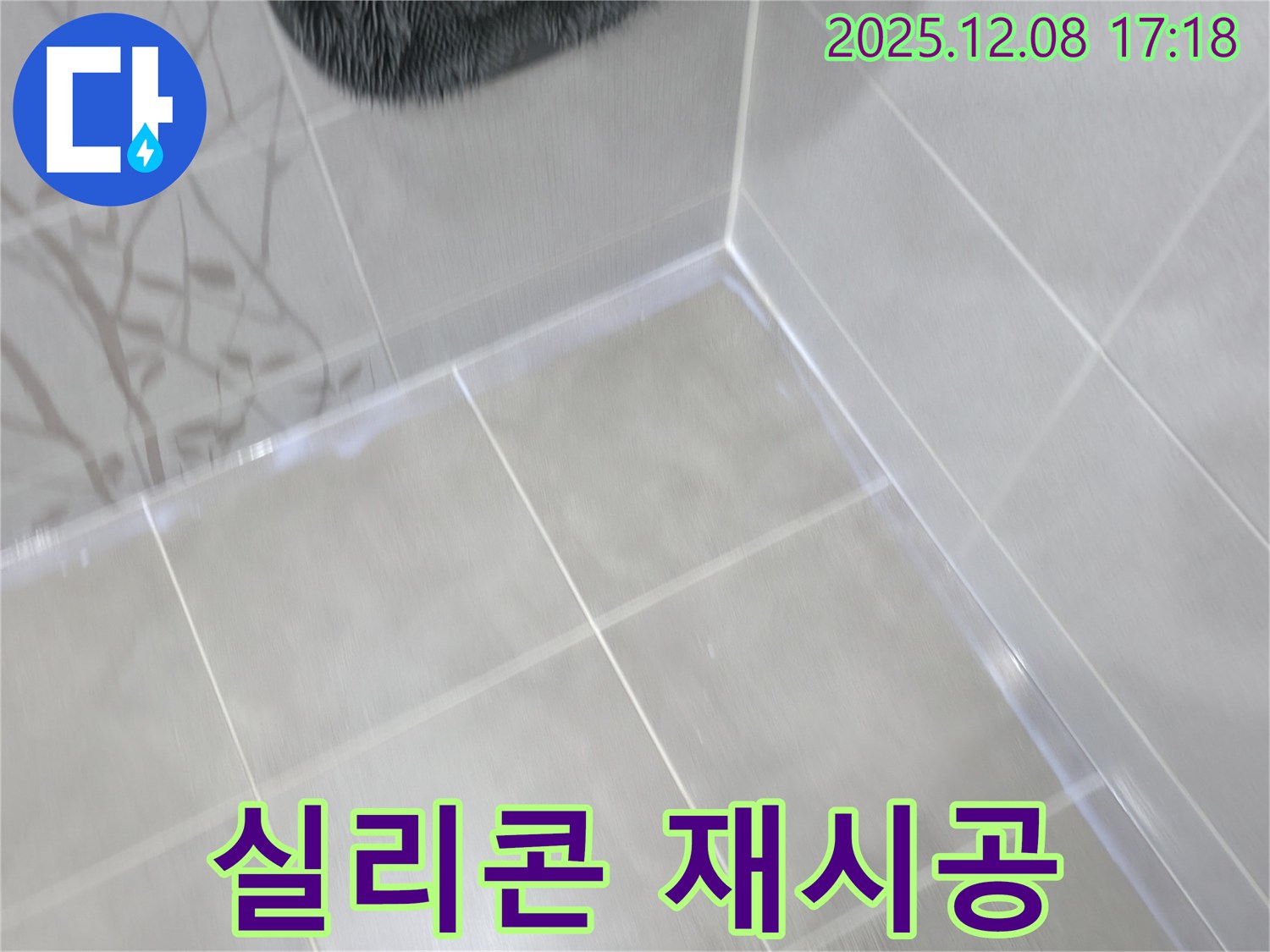 마포구 중동 건영 아파트 욕조 실리콘 누수 - 곰팡이 제거 후 실리콘 재시공으로 해결