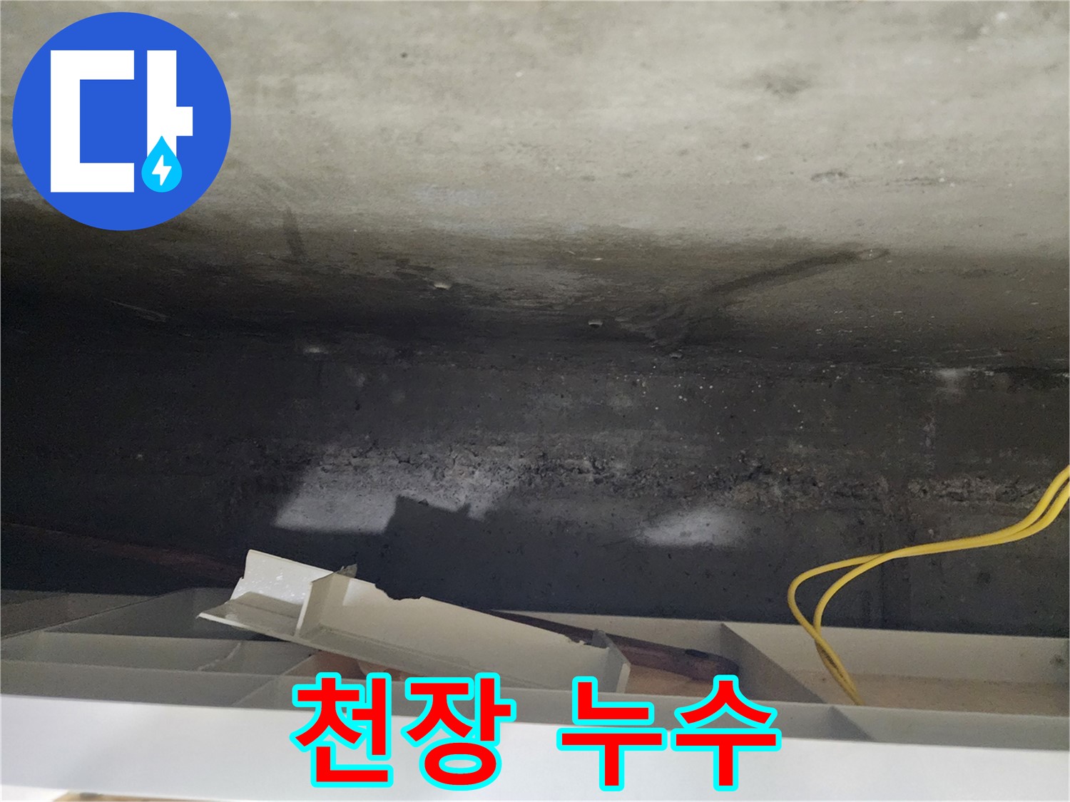 용인시 기흥구 천장 누수 현장 - 누수 흔적과 원인을 꼼꼼히 진단하여 누수 문제를 해결합니다.