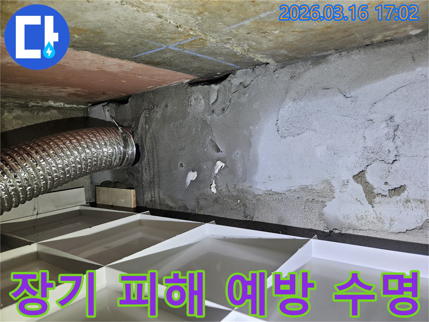 누수-엔지니어가-누수로-인한-장기적인-건물-피해를-설명하며-수명-연장을-위한-조치의-중요성을-강조하는-사진입니다
