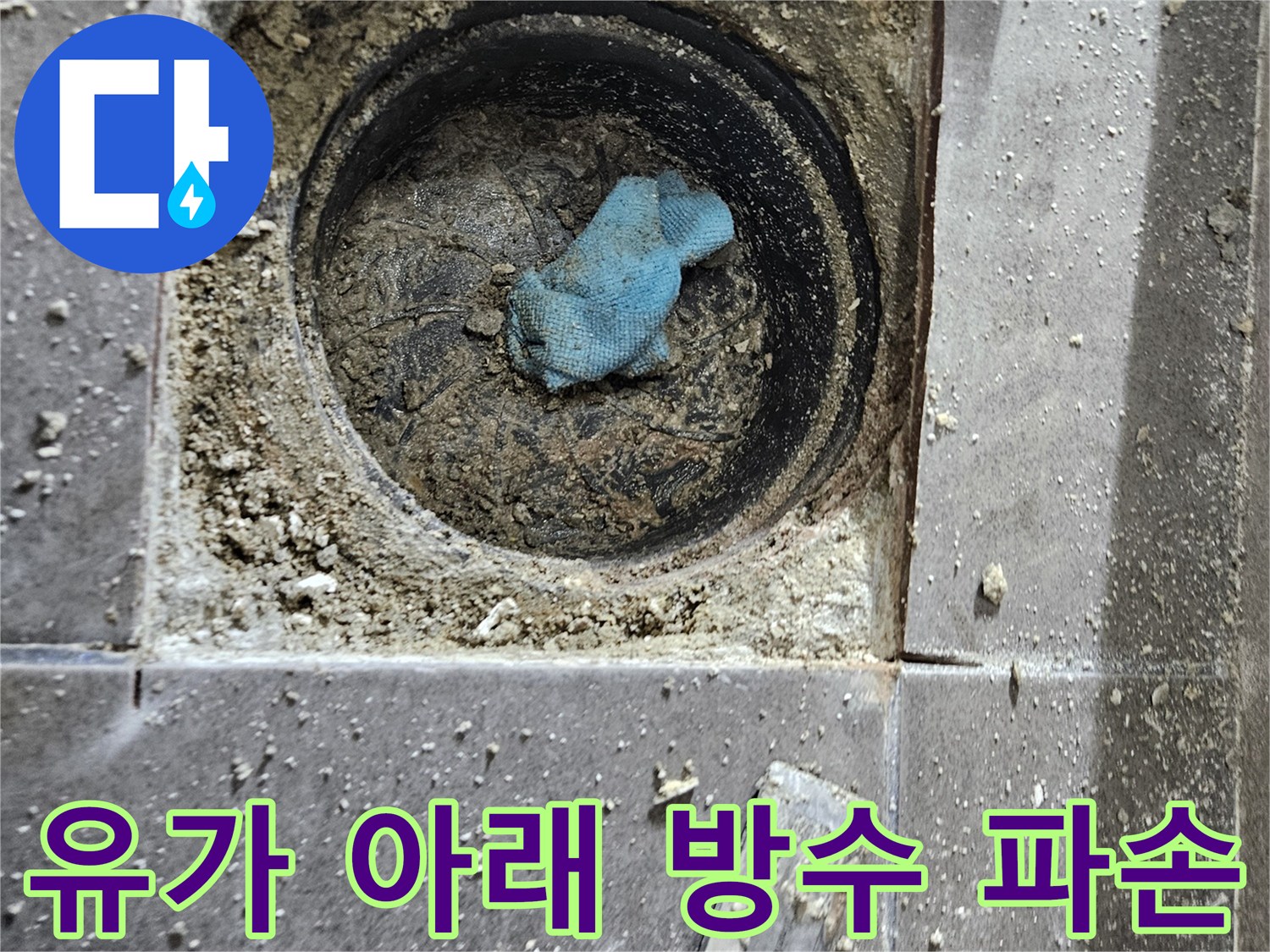 서산-성연면-아파트-화장실-배수구-주변-방수층-상태-진단