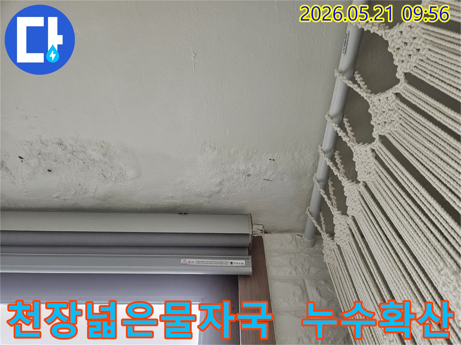천장에-넓게-퍼진-물자국과-누수-확산-징후-현장-사진