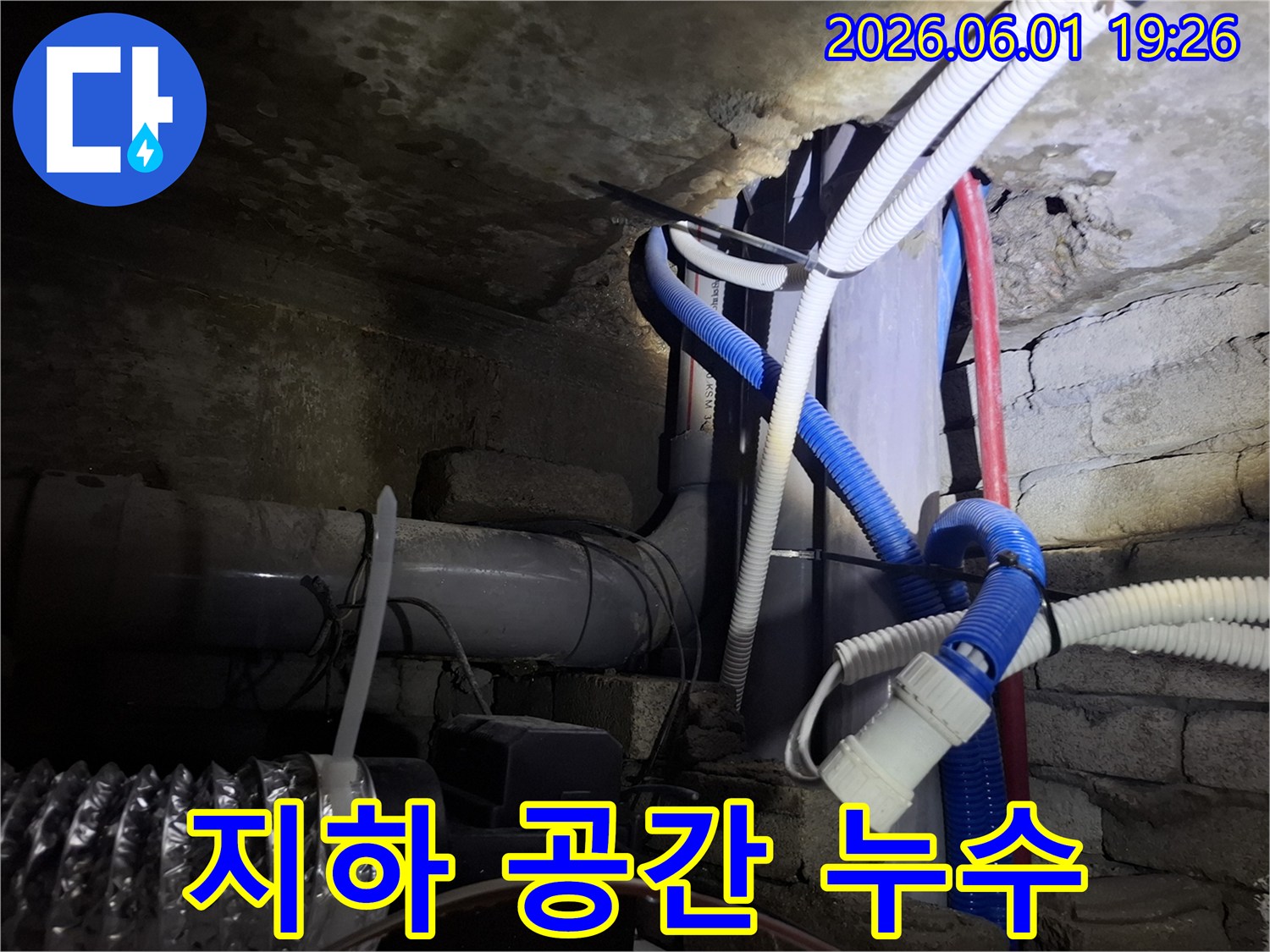 지하-공간의-배관-누수를-해결하기-위한-전문가의-심층-점검-사진