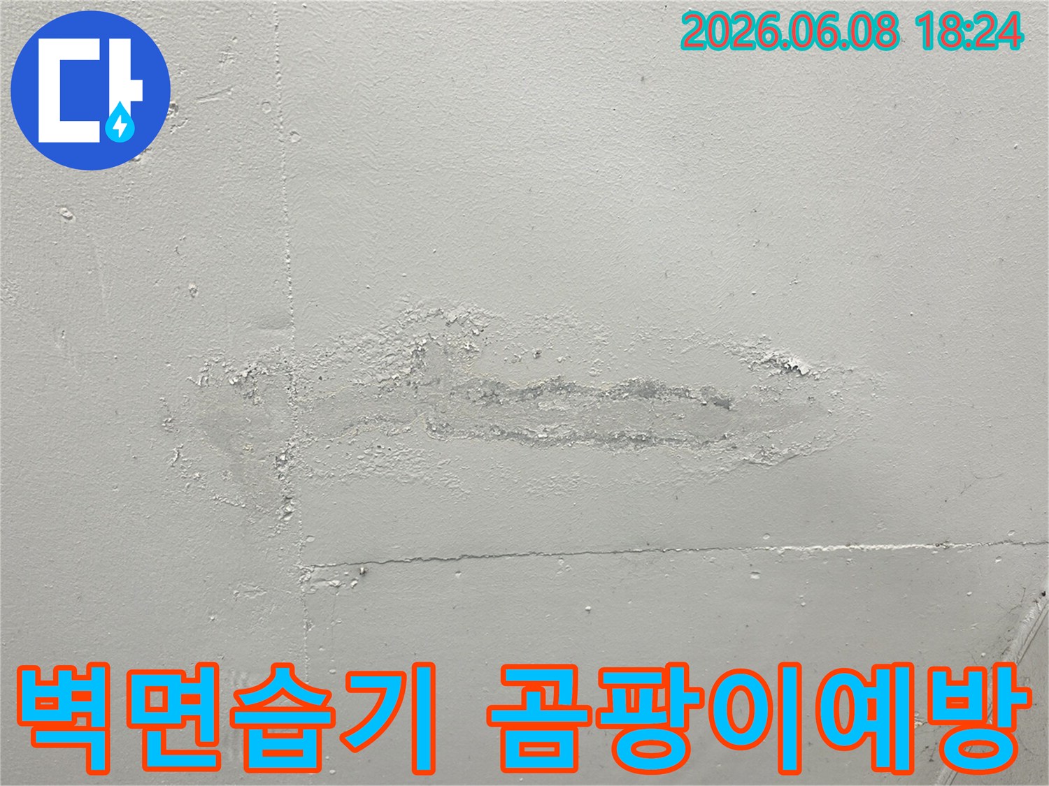 벽면-마감재가-누수로-인해-손상되고-들뜨며-습기가-차오른-모습을-정확하게-보여주며-곰팡이-예방이-필요함을-나타냅니다
