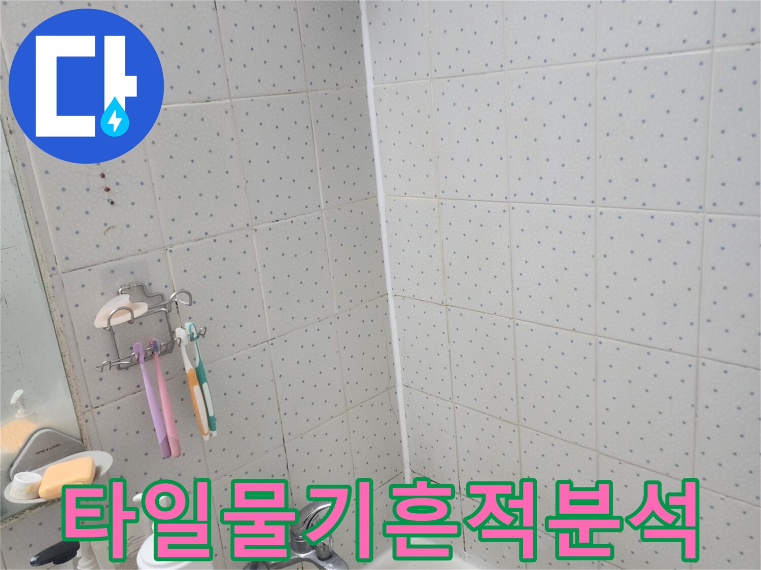 동대문구-사가정로-욕실-누수-타일-표면-물기-흔적-분석-현장-모습
