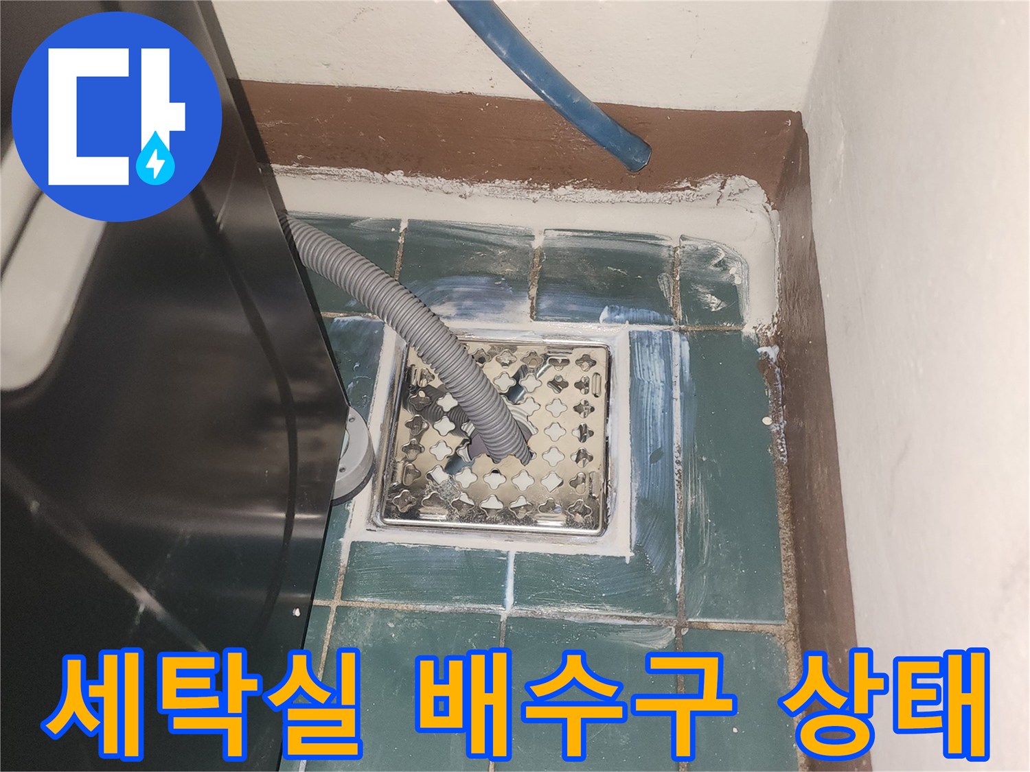 성동구-세탁실-배수구-유가-주변-상태-확인